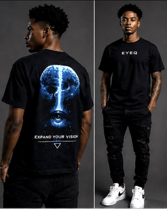 EYEQ “Expand Your Vision” Tee – Black